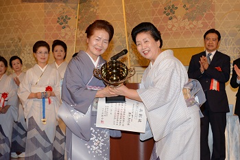第41回目隠し着付受賞