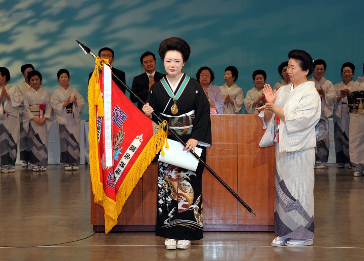 留袖優勝授賞風景